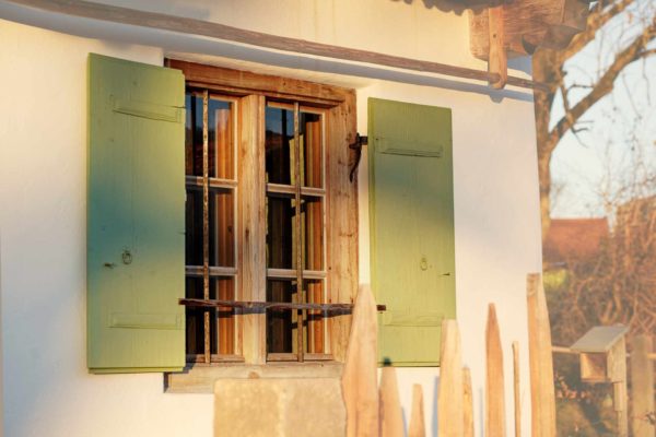 Restauriertes Fenster